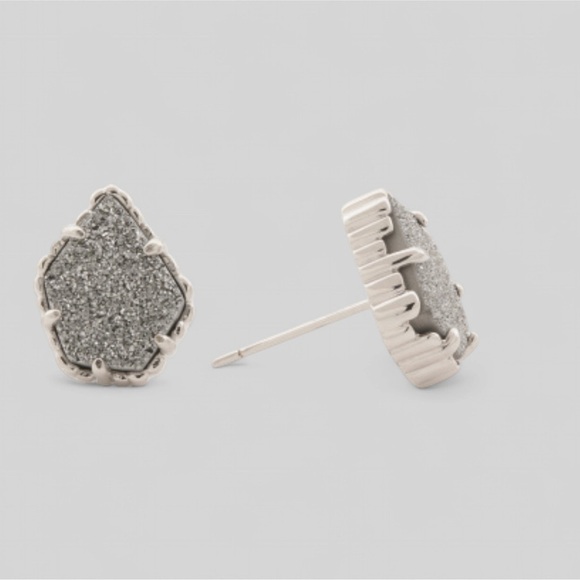 Kendra Scott Jewelry - Kendra Scott-Rhodium Platinum rhodium Earrings NWT-Tessa Drusy